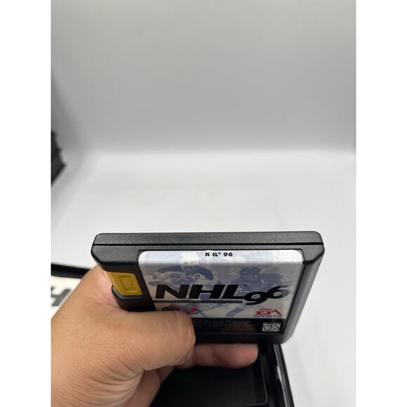 NHL Hockey 96 (Sega Genesis, 1995) Complete ~ Tested & Working - Picture 6 of 9